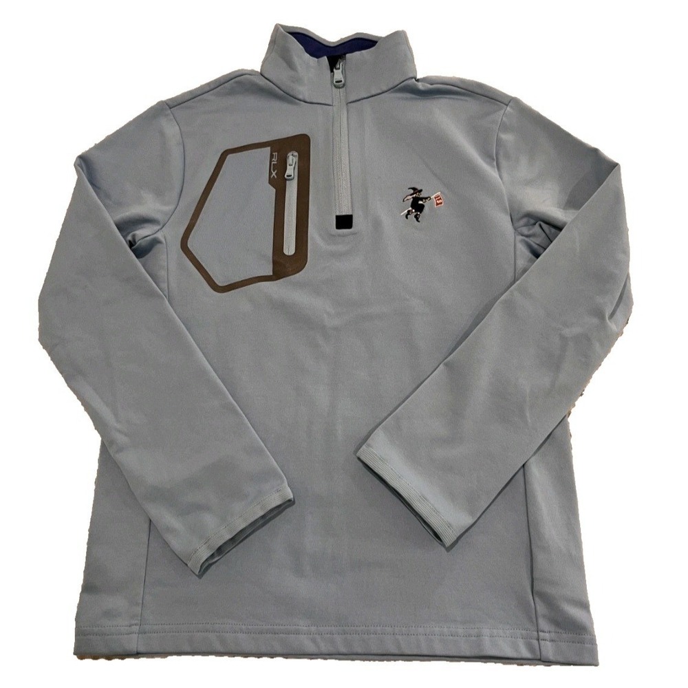 Ralph Lauren RLX Golf Stanwich The Farrell Golf 1/4 Zip Pullover Boys Small